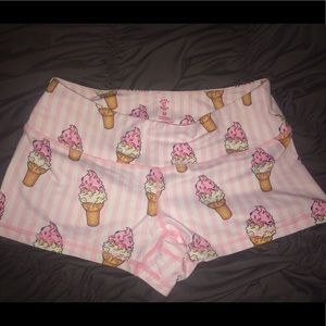 Feed me fight me shorts